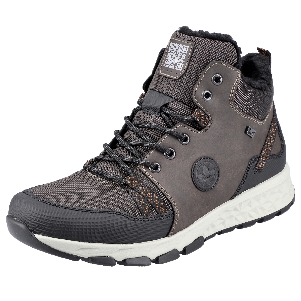 Rieker B6741 Schnürboots schwarz