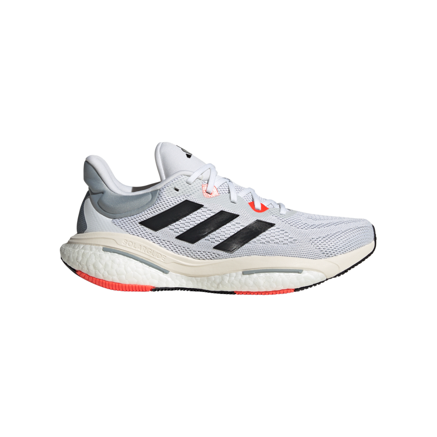 adidas Solar Glide 6 Weiss Schwarz Rot Laufschuh