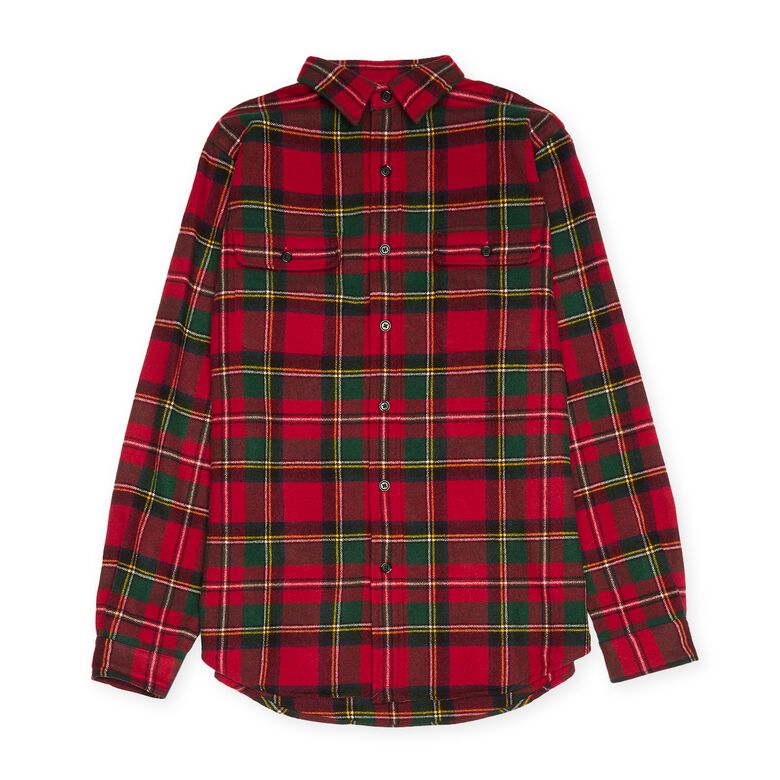 Polo Ralph Lauren Long Sleeve Sport Oxford Shirt red/green multi