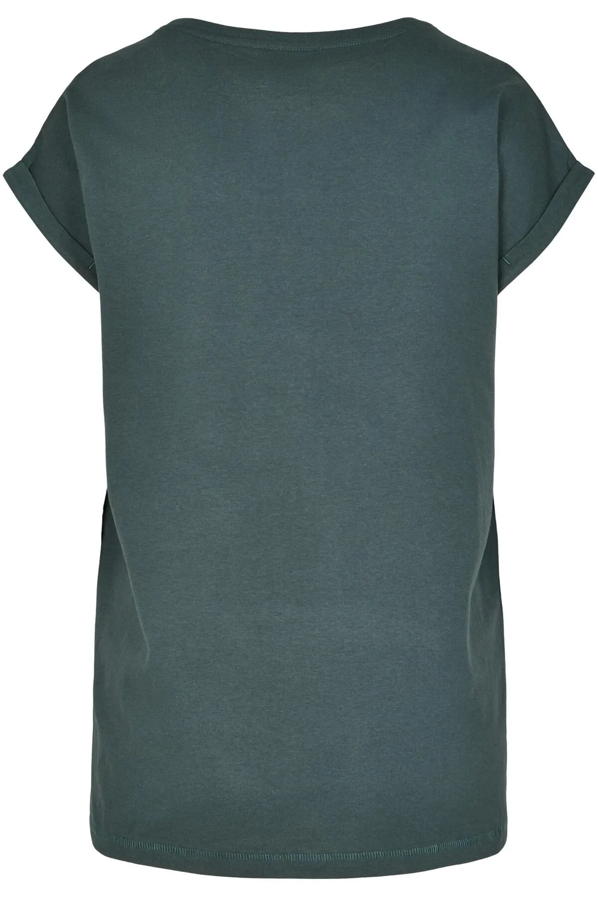 Urban Classics  Damen T-Shirt mit verlängerter Schulterpartie für Damen