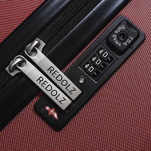 REDOLZ Essentials 08 3-SET 4 Rollen Kofferset 3-teilig
