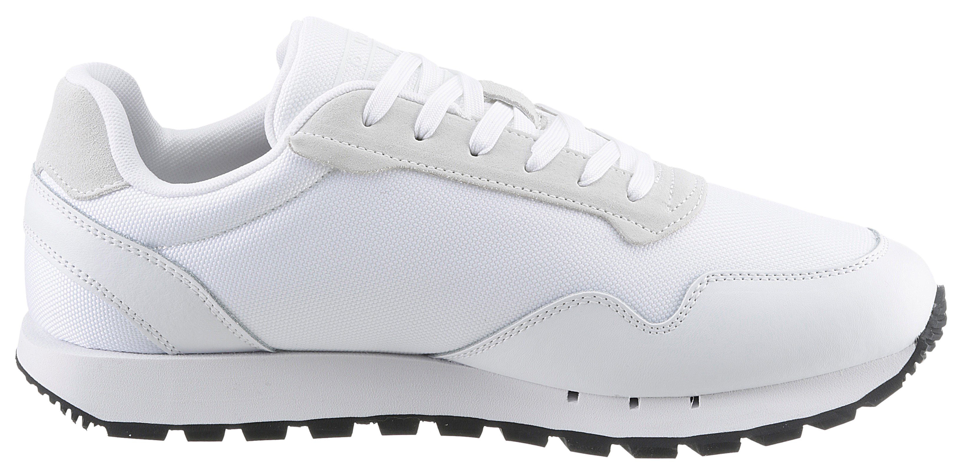 Tommy Jeans RETRO LEATHER TJM ESS Sneaker mit großer Logoverzierung