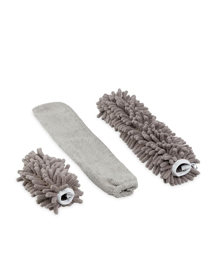 relaxdays 5-tlg. Staubwedel Set in Grau günstig kaufen onesize