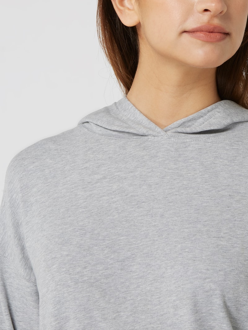 Loungewear im Set in silber meliert