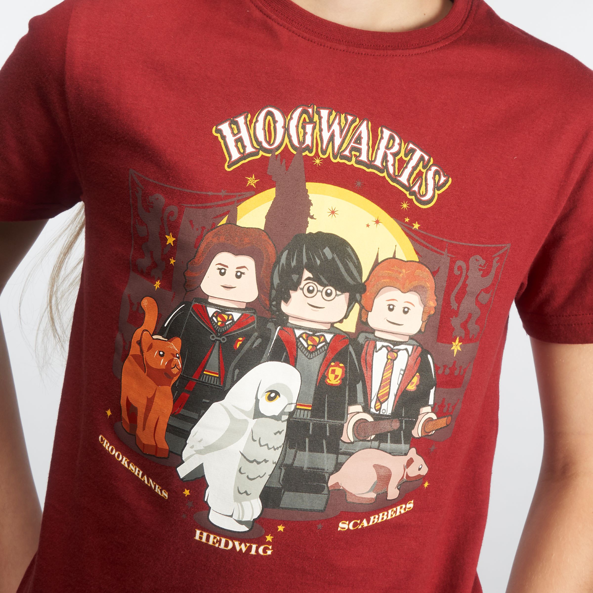 Harry Potter™ T-Shirt – Burgunderrot 5008032