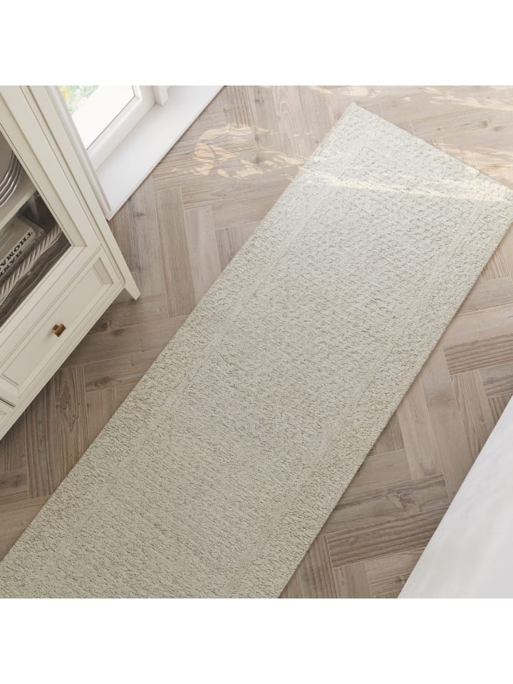 Wecon Home Läufer Hamptons THIRTYFIVE in creme weiß günstig kaufen