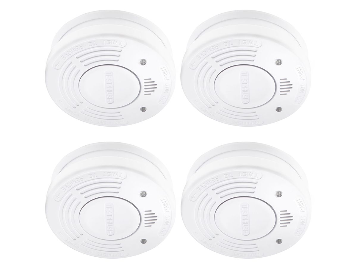 Alecto SA-110 Set von 4 Rauchmelder