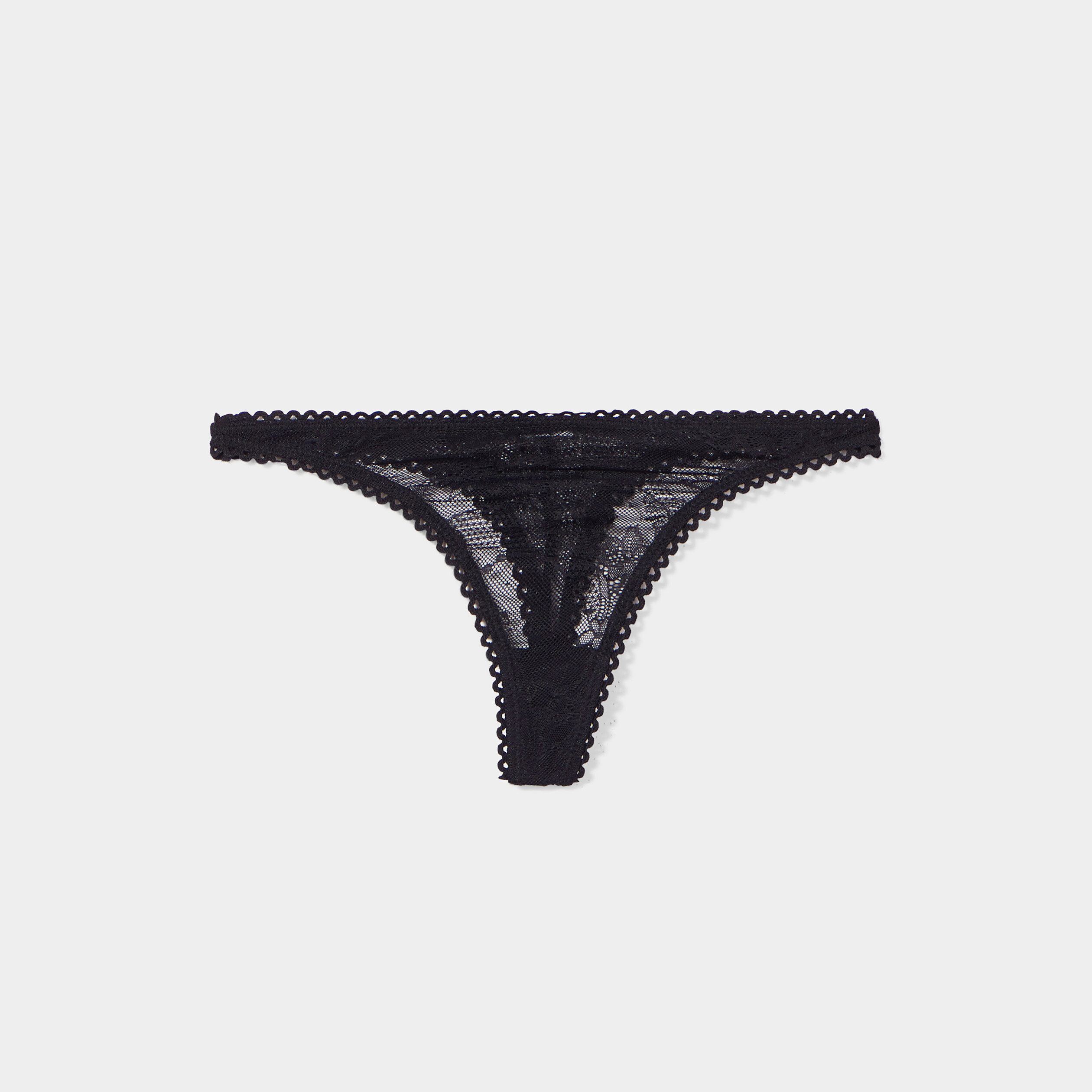 String en dentelle noir femme | La Halle