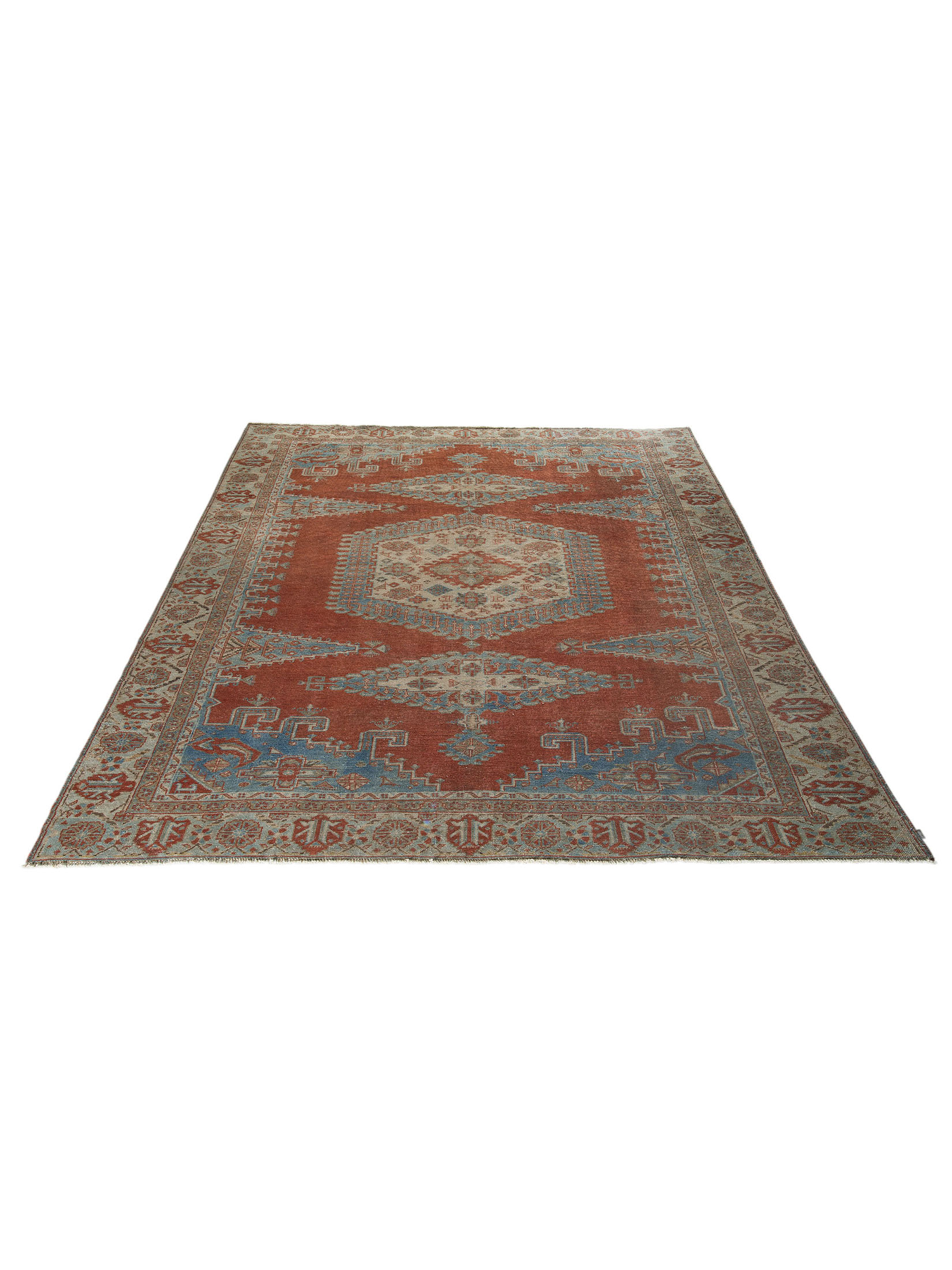 Sarough Mahal Vintage ca. 235 x 370 cm, Unikat / Einzelstück
