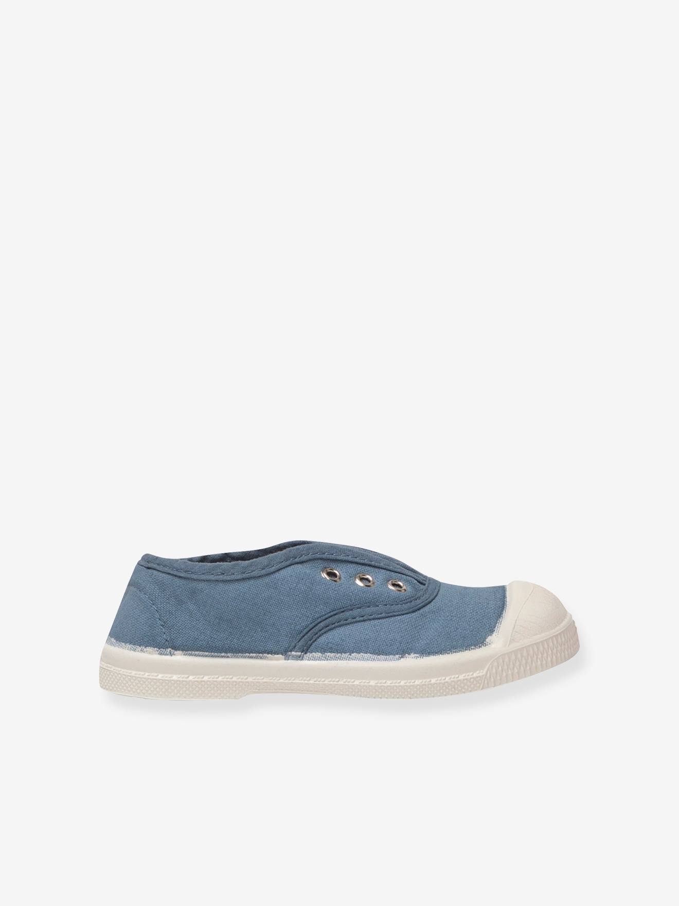 Bensimon Kinder Stoffschuhe mit Gummizug ELLY BENSIMON Oeko-Tex - khaki