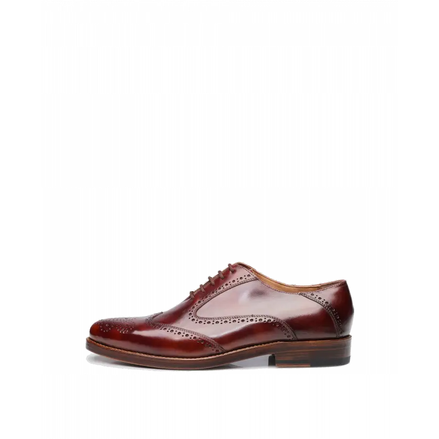 Heinrich Dinkelacker - Businessschuhe Derby MILANO FULL-BROGUE TC Toscana calf - braun