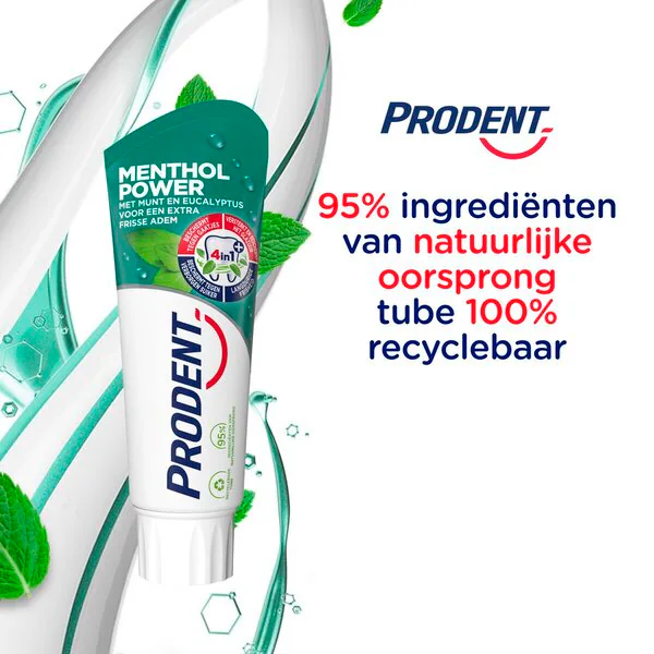 Prodent Menthol Power Tandpasta 75ml