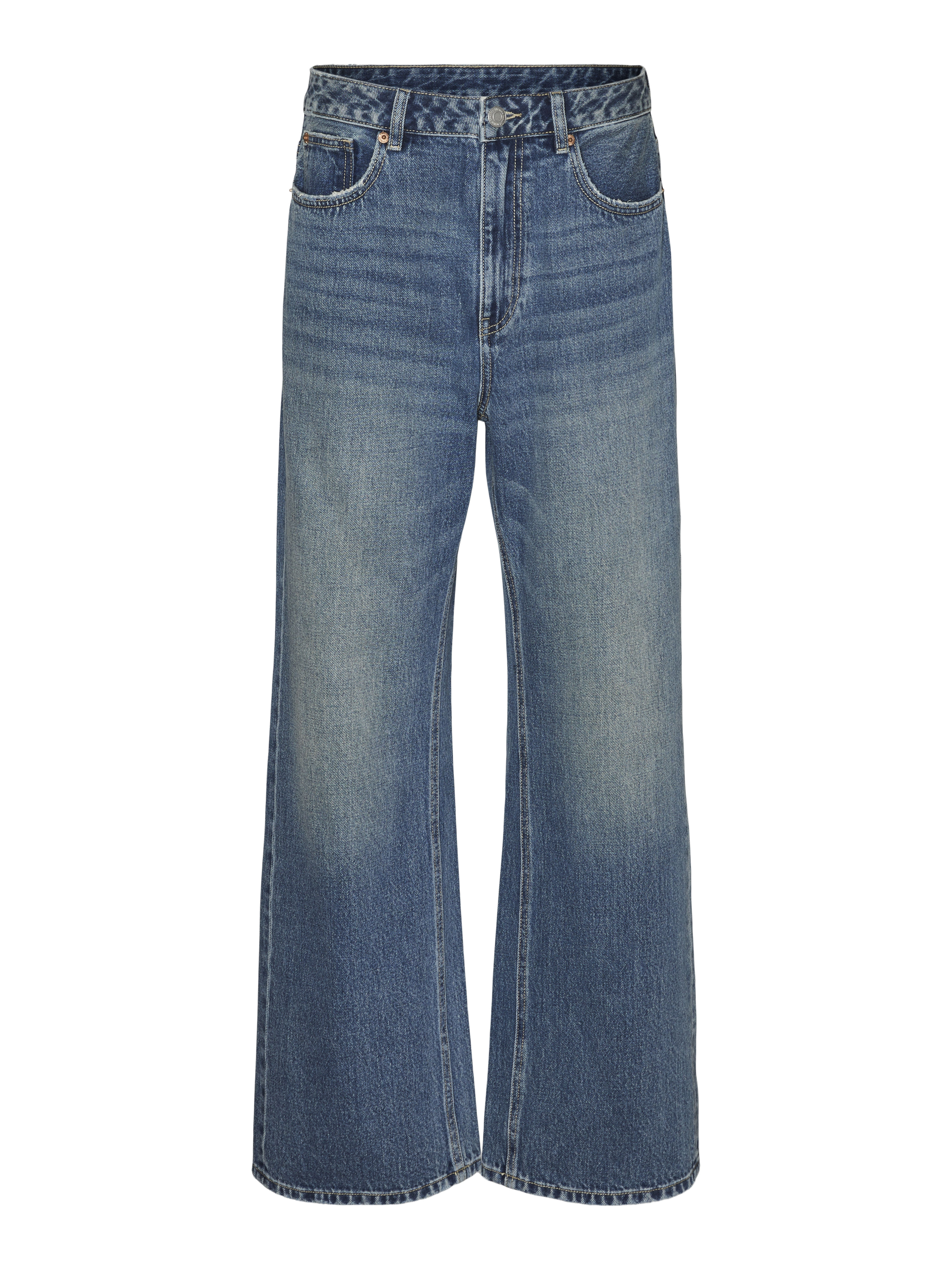 VMTOKEY Niedrige Taille Gerade geschnitten Jeans