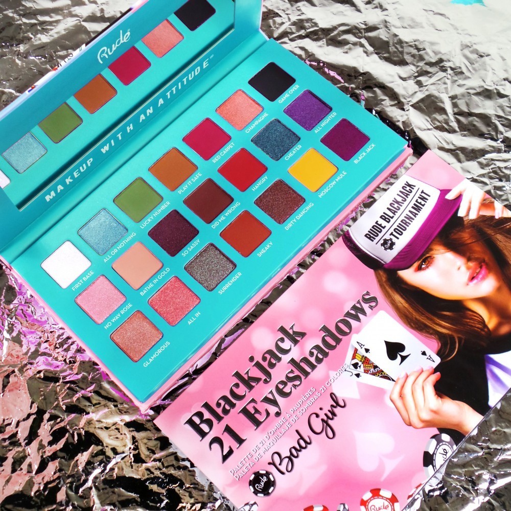 „Rude Cosmetics“ kokteilinių akių šešėlių paletė