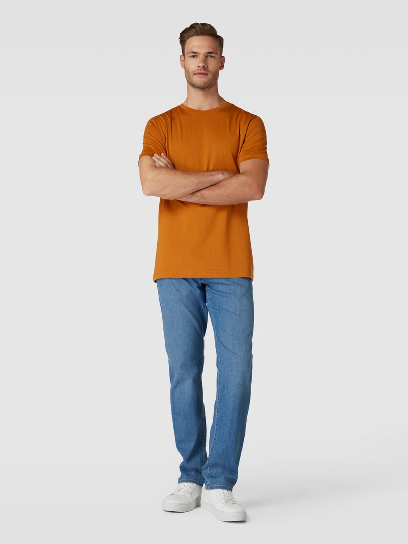 Jeans mit 5-Pocket-Design Modell 'Dijon' in hellblau