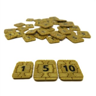 Credit Tokens for Underwater Cities - 35 pieces