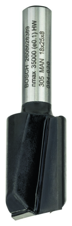 Accesorii Bosch Blauw 2608628389 Vingerfrees, 8 mm, D1 18 mm, L 25 mm, G 56 mm 8 mm, D1 18 mm, L 25 mm, G 56 mm