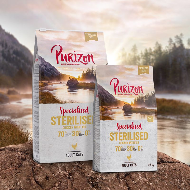 Purizon Sterilised Adult Huhn & Fisch - getreidefrei | bitiba %