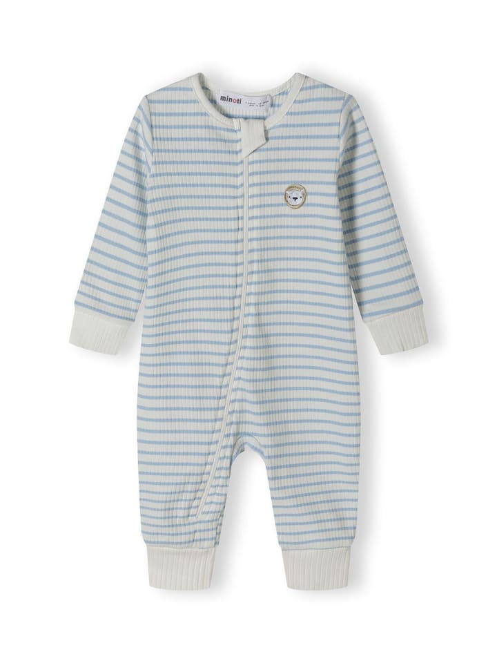 Minoti 3er. Set: Strampler 21babyrib2 in hellblau günstig kaufen 50