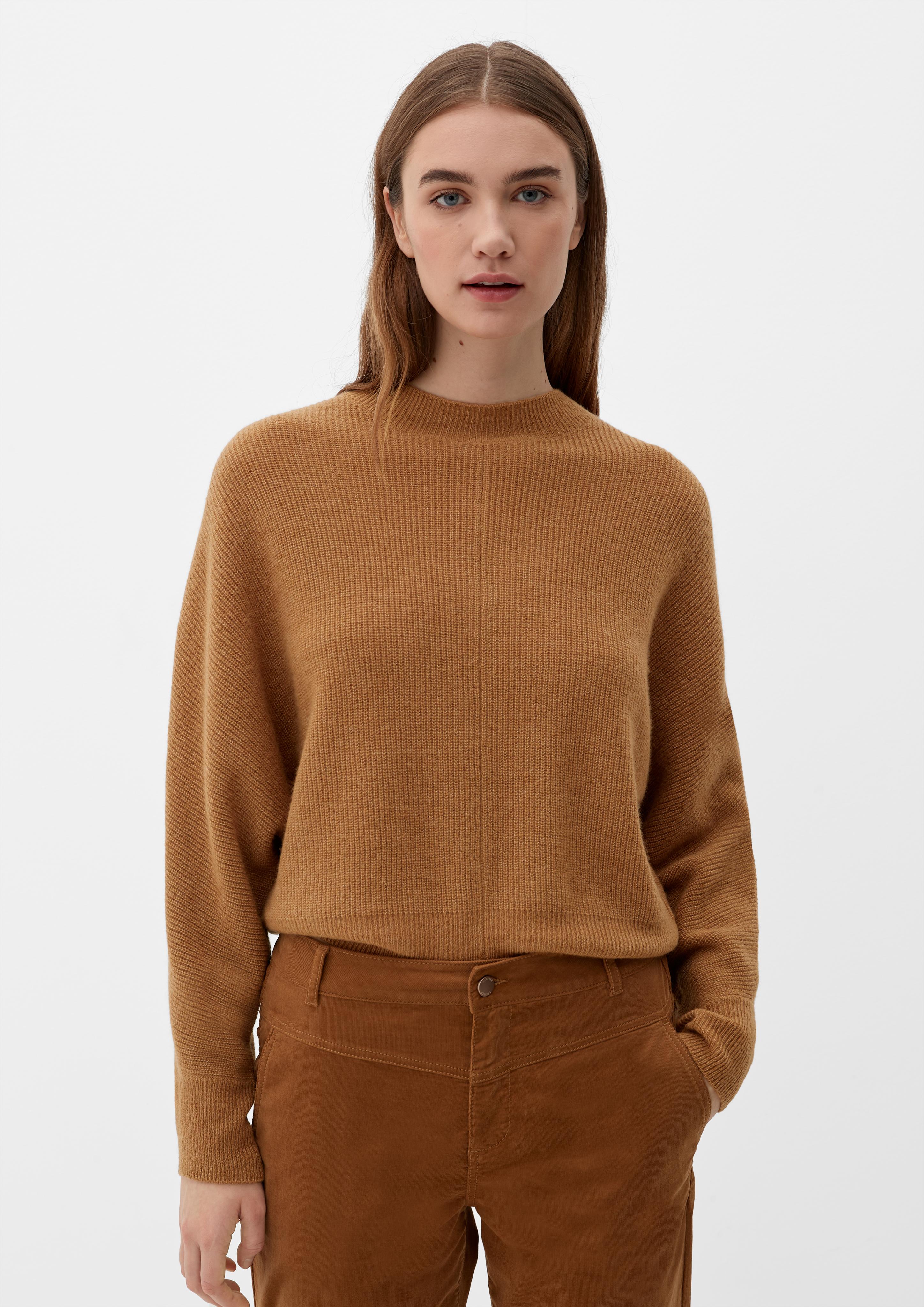 Strickpullover mit Fledermausärmeln  2124199-8469