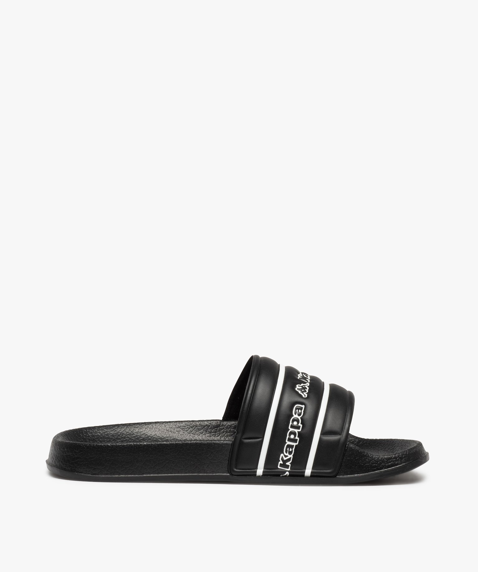 Mules de piscine Garçon bicolores - Kappa noir | GEMO