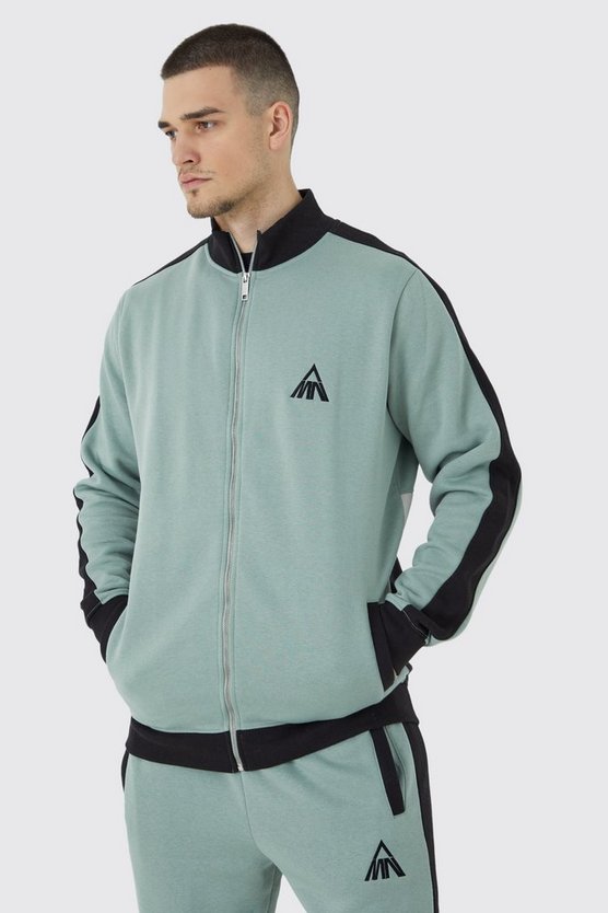 Tall Man Sweatshirt-Trainingsanzug mit Trichterkragen