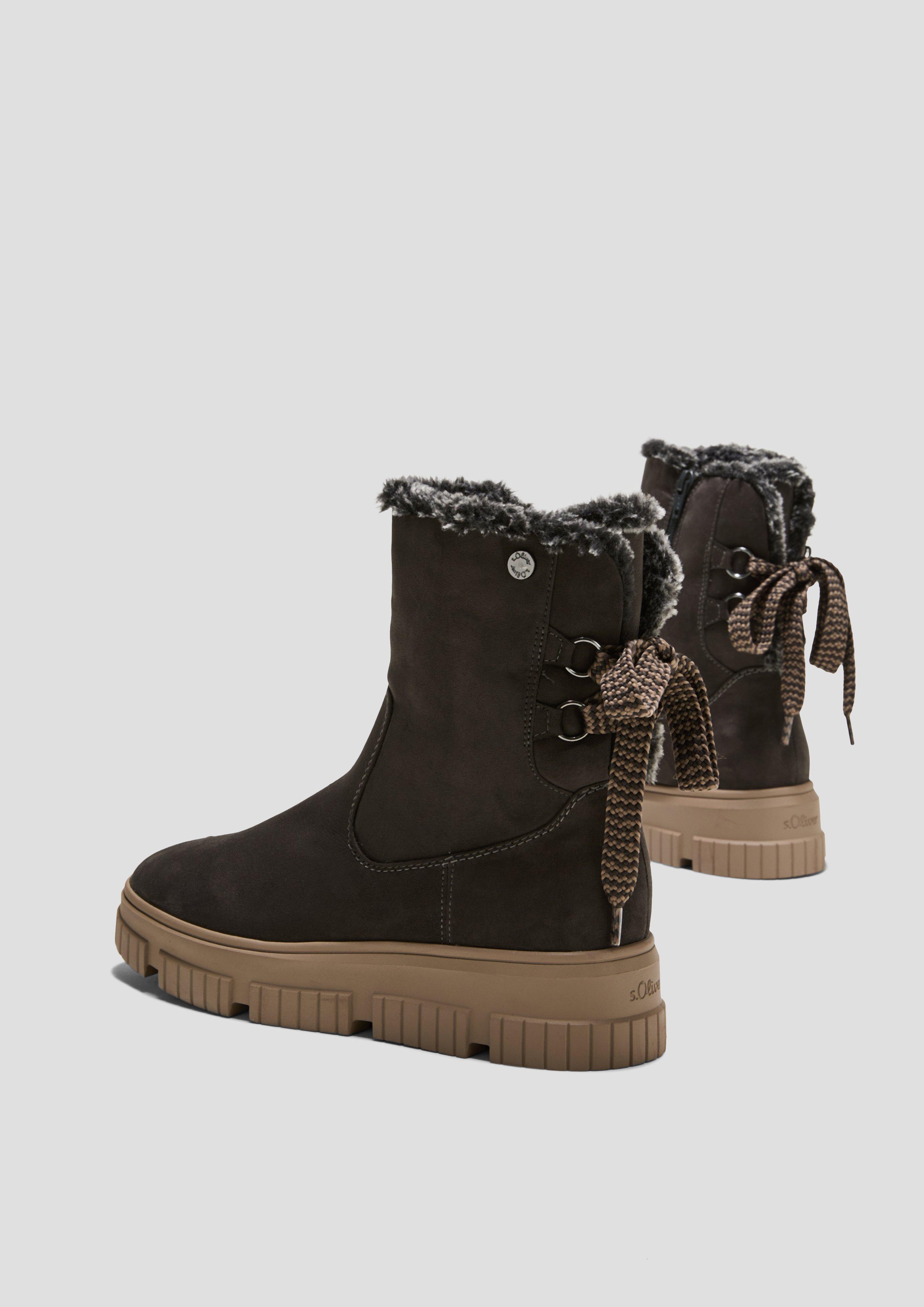 Winterstiefel mit Kunstfellfutter  6008603-216