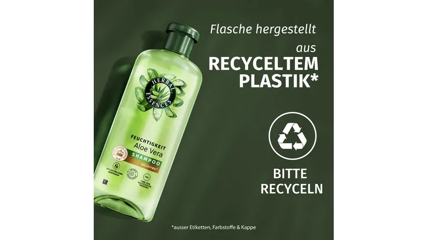 Herbal Essence Feuchtigkeit Aloe Vera Shampoo 350 ml