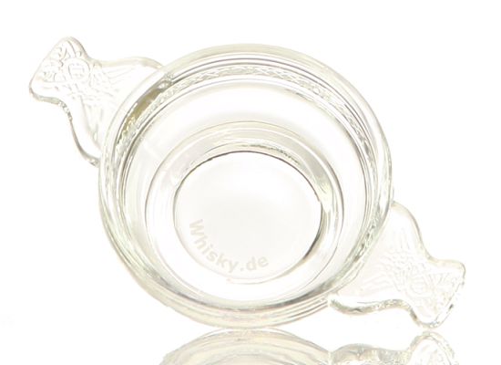 Quaich aus Glas Whisky.de, 6 Stück