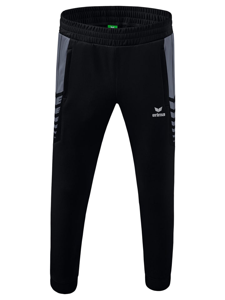 erima Six Wings Trainingshose in schwarz/slate grey günstig kaufen