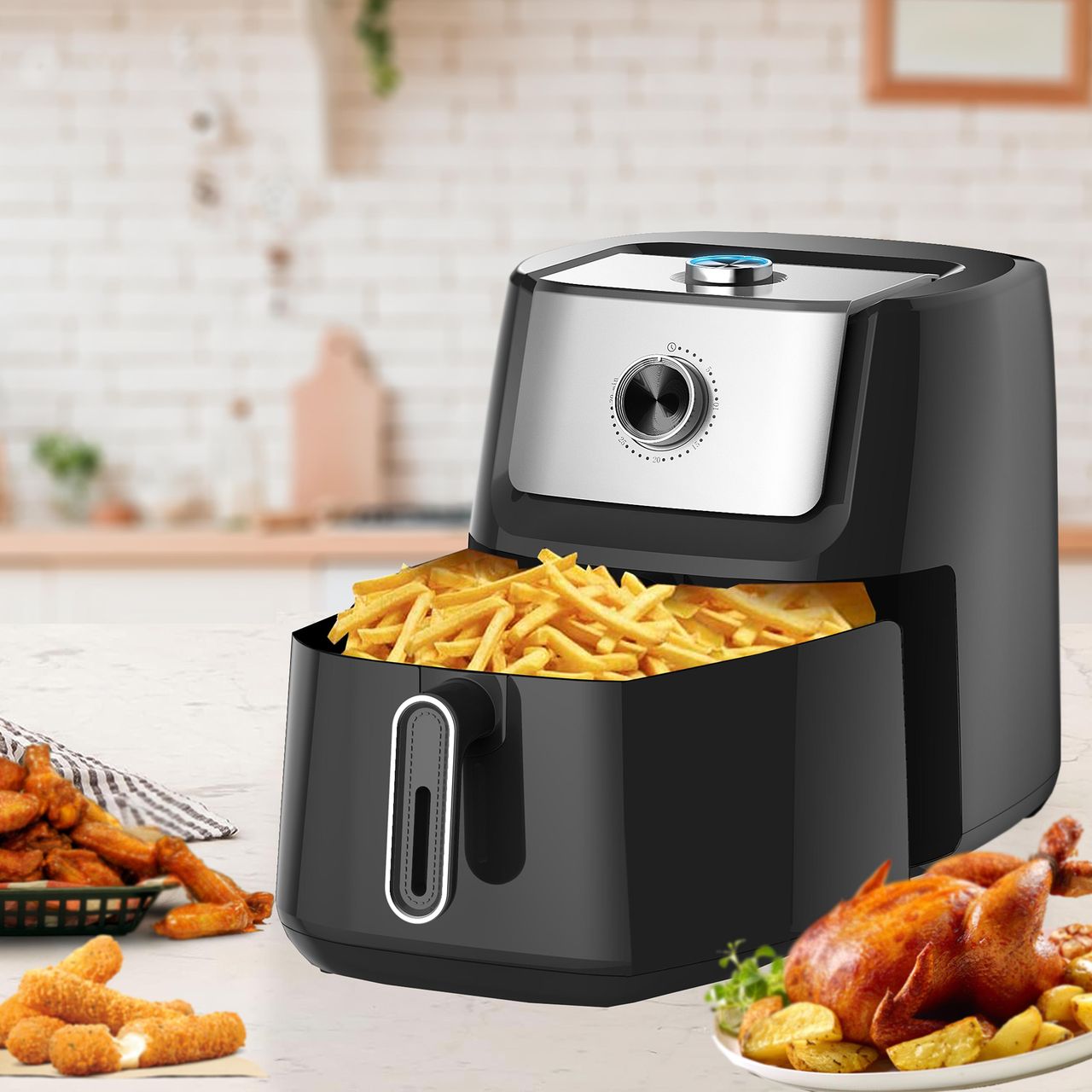 KB Elements ELK65FM1 Air Fryer 6,5 Liter 1600 Watt