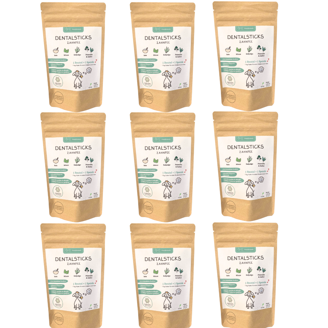 Hunderunde Snacks Hunderunde Zahnfee Dental Sticks – Frischer Atem & Zahnpflege 1,08 kg