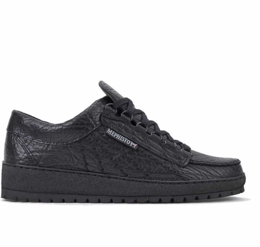 MEPHISTO Komfort Schnürer schwarz