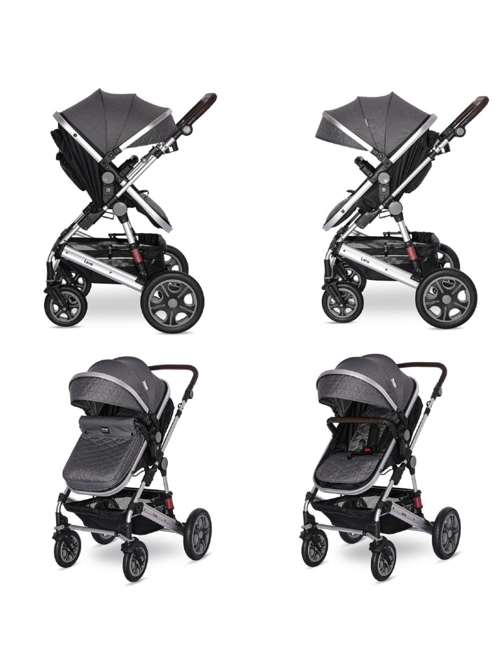 Lorelli Kinderwagen Lora in grau günstig kaufen onesize