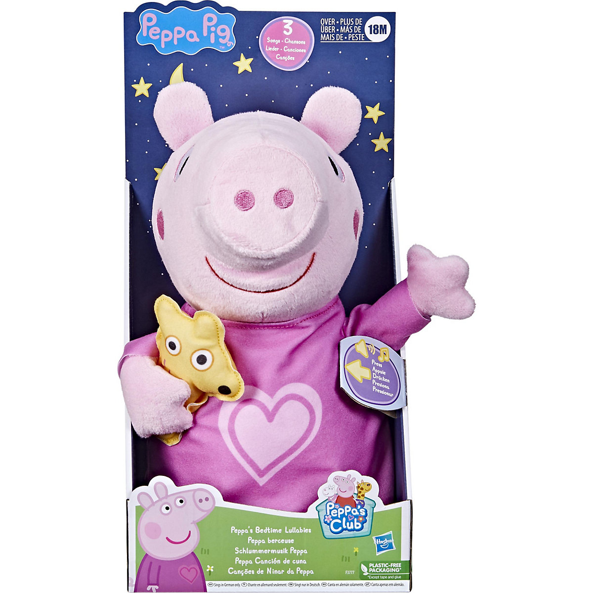 Schlummermusik Peppa - Plüschpuppe mit Singfunktion