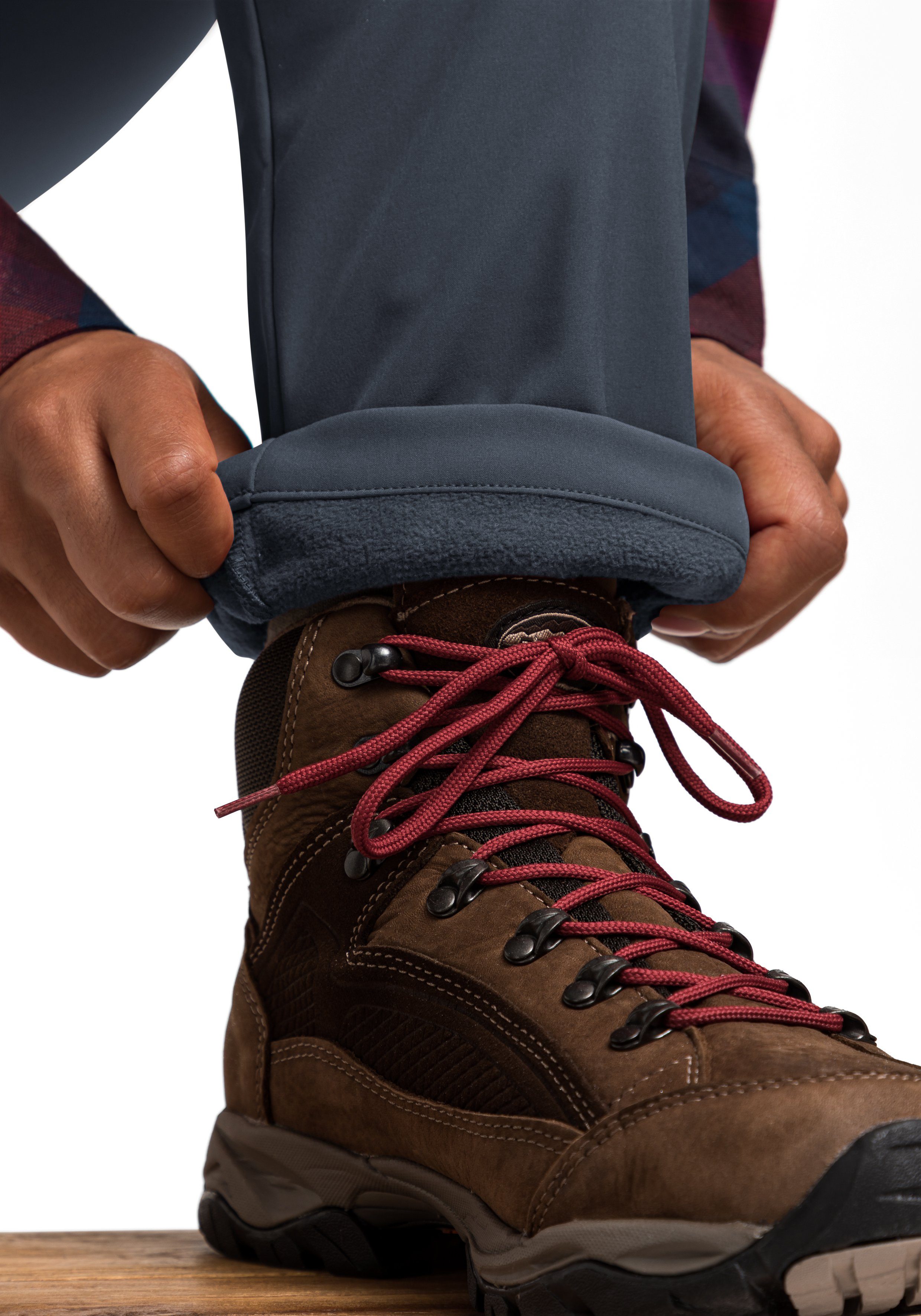 Maier Sports Funktionshose Perlit W Warme, robuste Softshellhose, elastisch