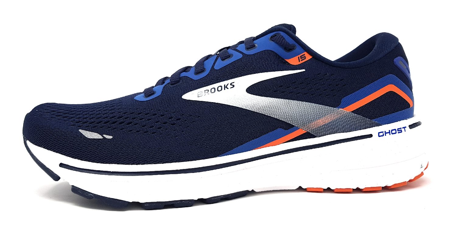 Brooks Ghost 15 1103931D-438 Blau 438 Peacoat/Orange/Surf