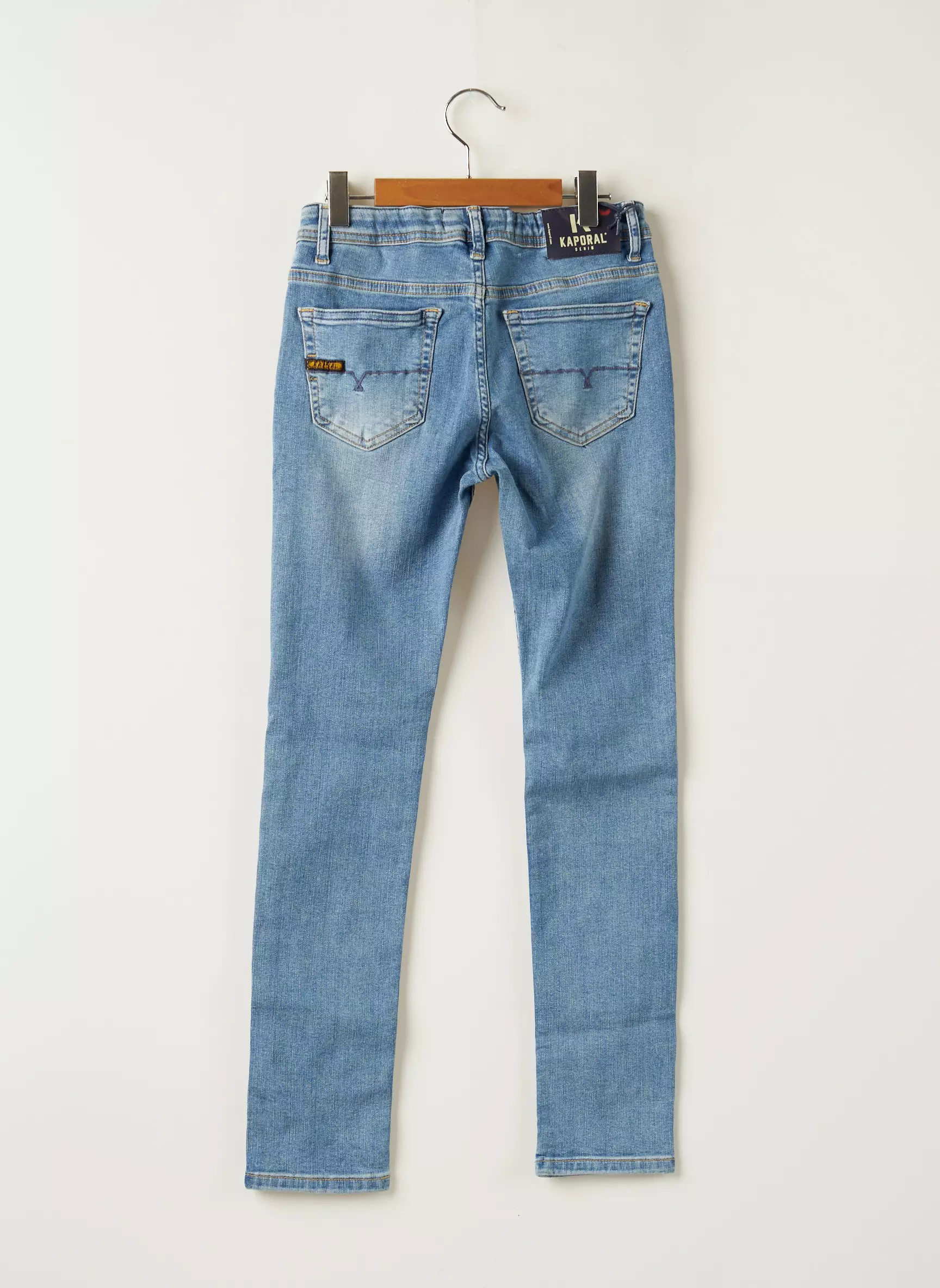 Kaporal Jeans Coupe Slim Garcon couleur bleu