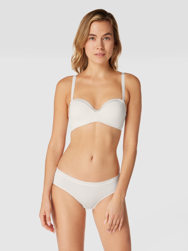 PLUS SIZE Bügel-BH aus Mikrofaser Modell 'Andalucia' in ecru
