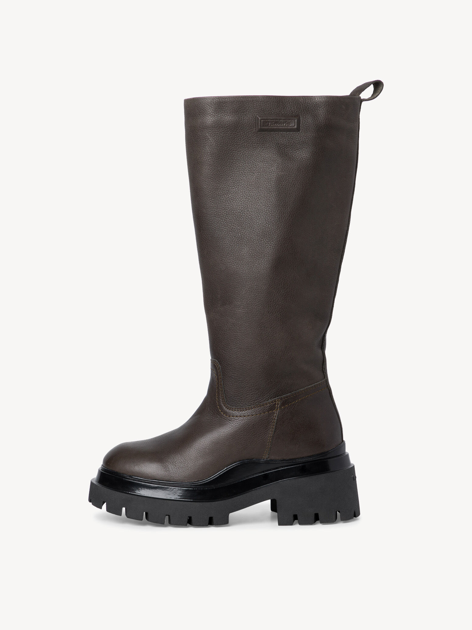 Bottes en cuir - vert