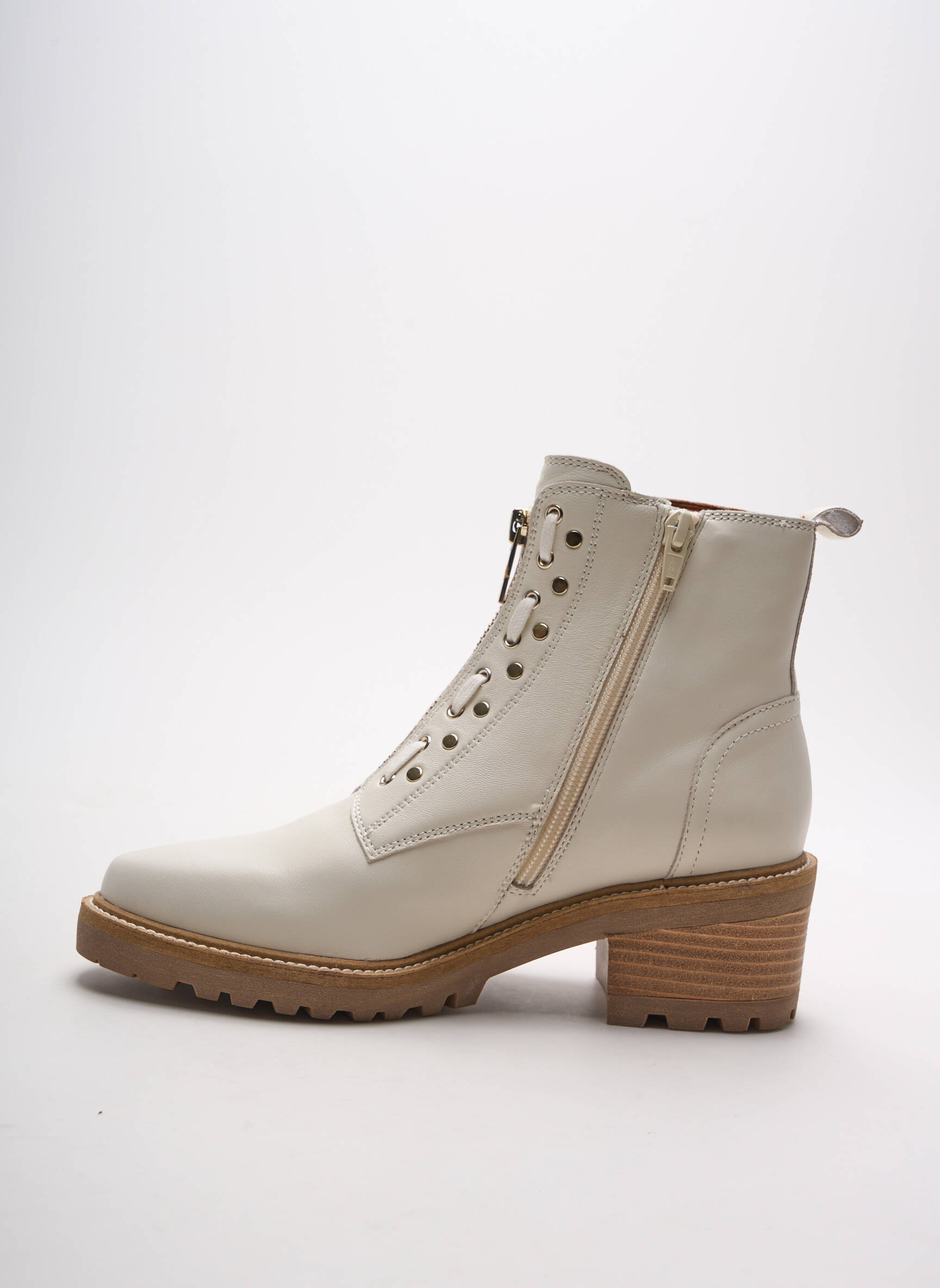 Mam Zelle Bottines Femme couleur beige