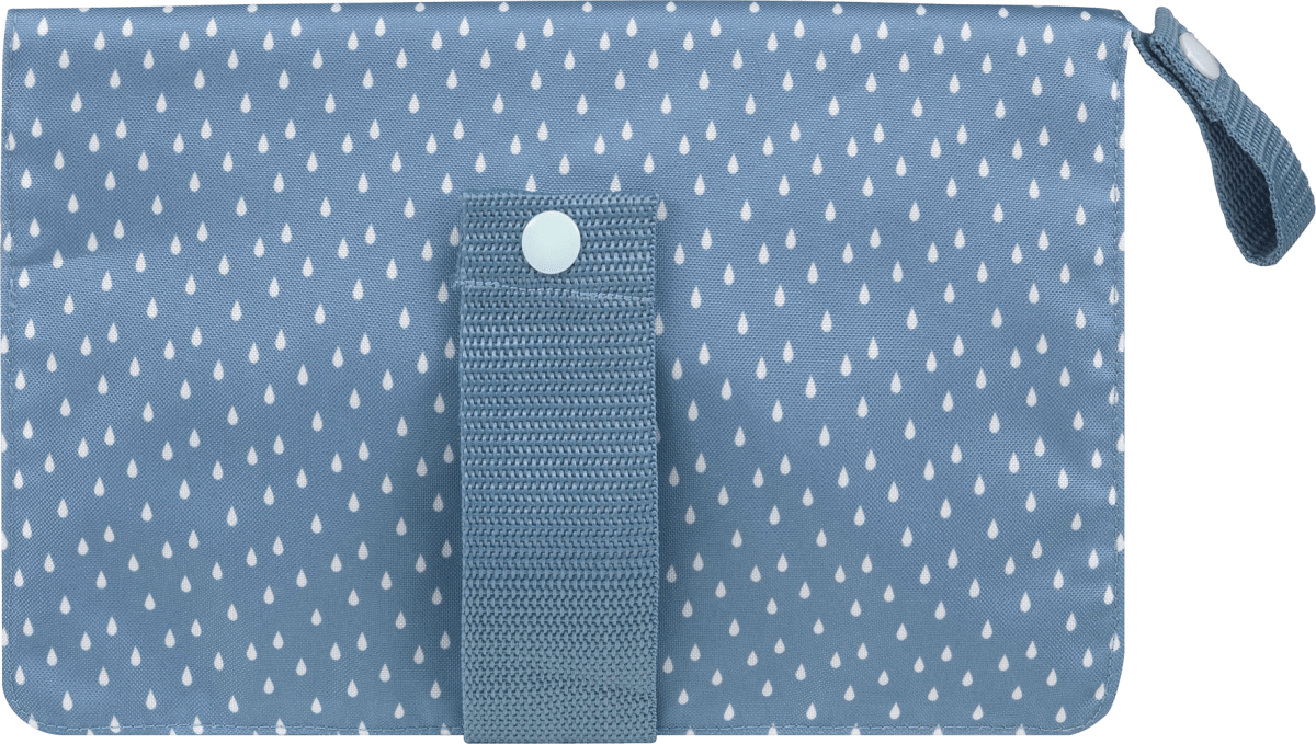Wickeltasche blau, 1 St