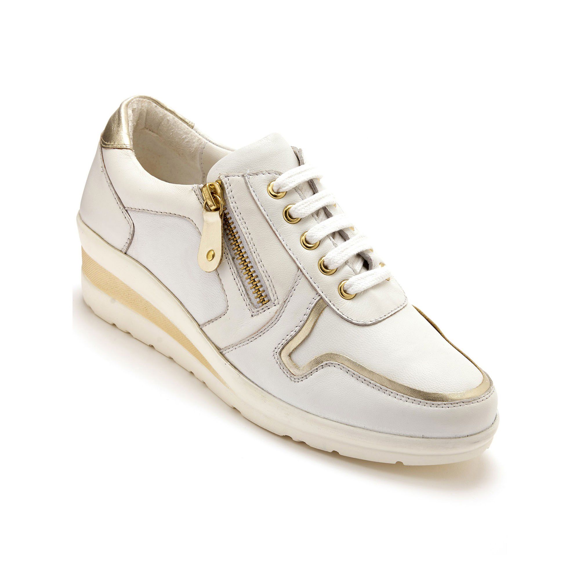 Derbies à lacets, petit compensé