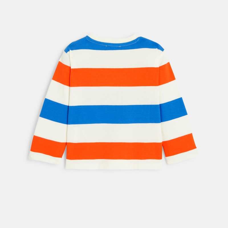 T-shirt bébé garçon jersey rayures multicolores Catimini