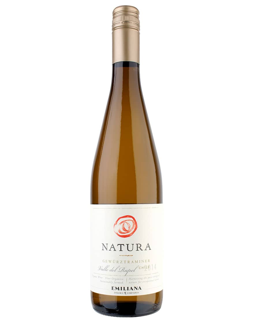 Valle del Rapel DO Natura Gewürztraminer 2022 Emiliana 0,75 ℓ