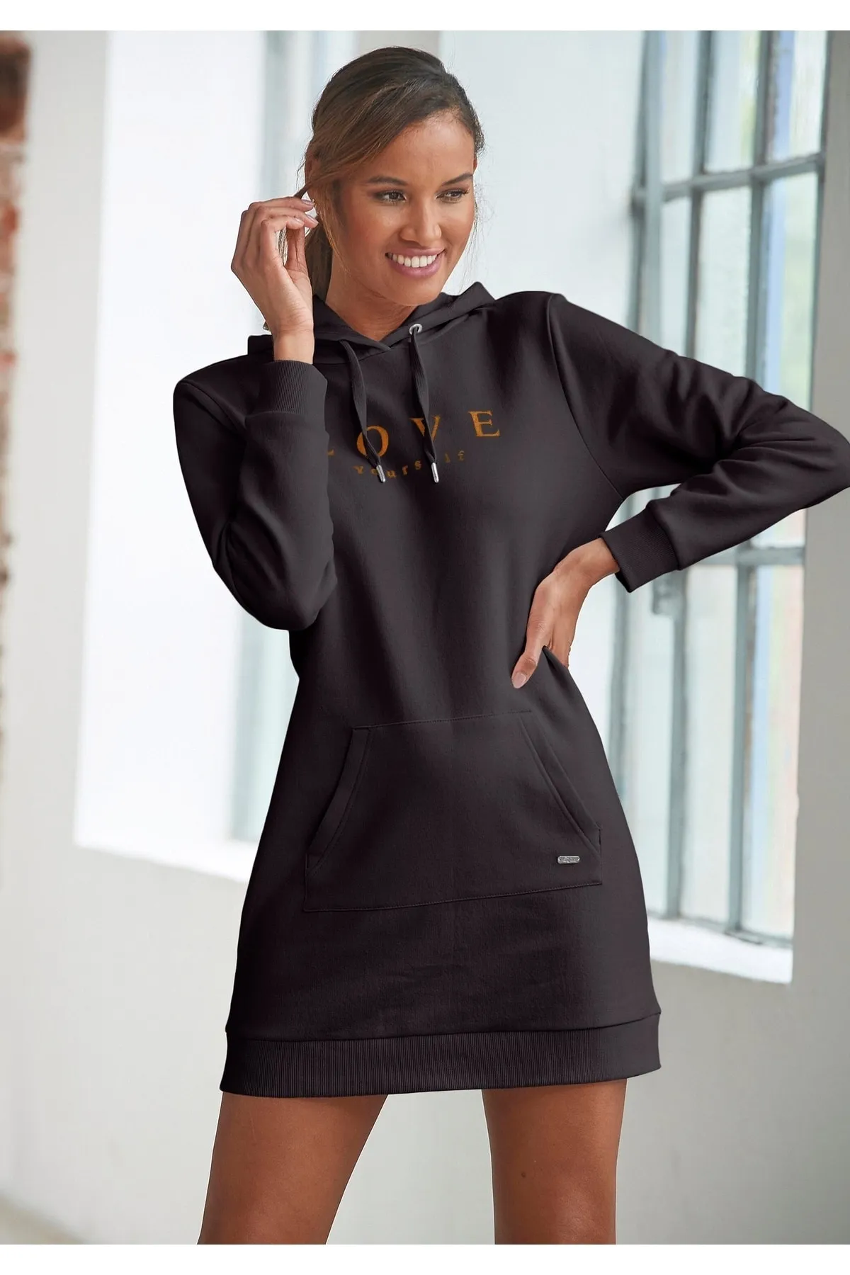 Buffalo  Kleid - Schwarz - Basic