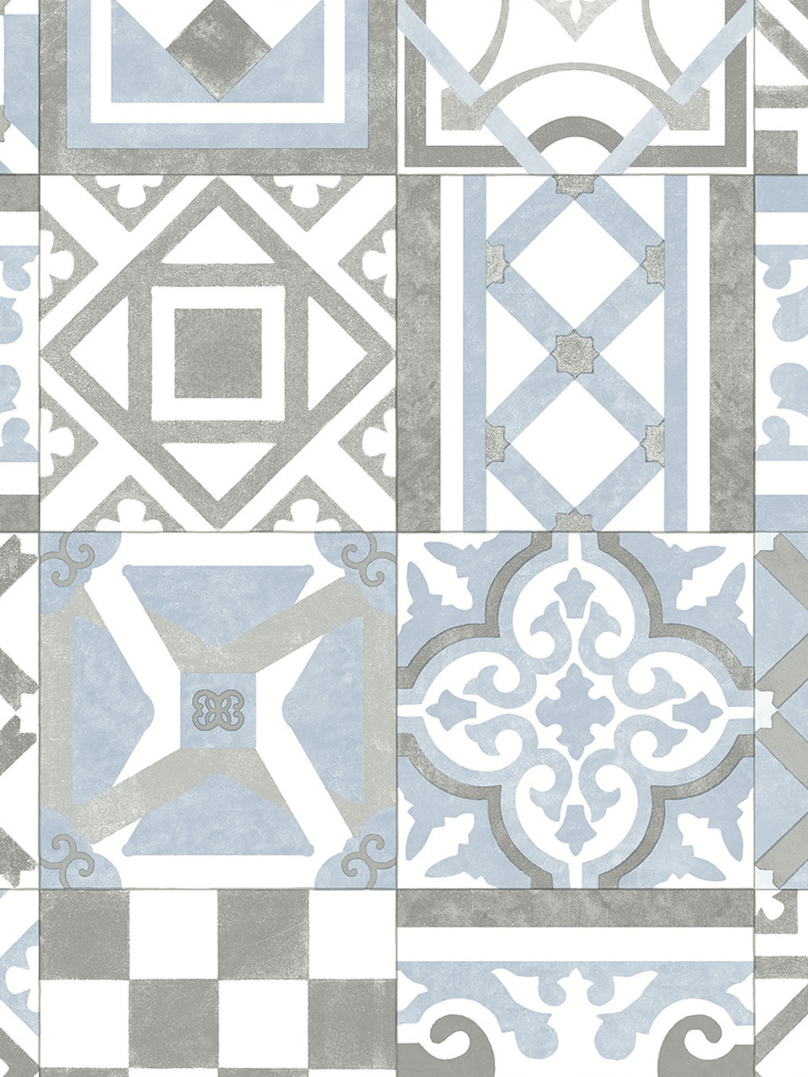 Maribor Vinyl-Rollenware, Blau 574