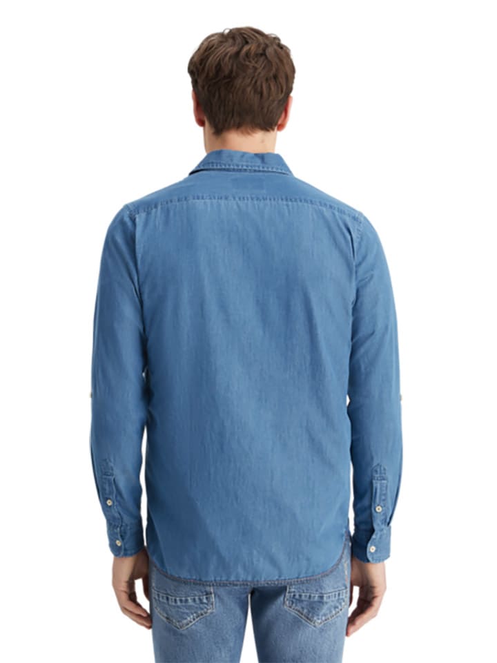Scotch & Soda Hemd in Blau günstig kaufen