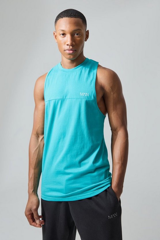 Man Active Racer-Tanktop