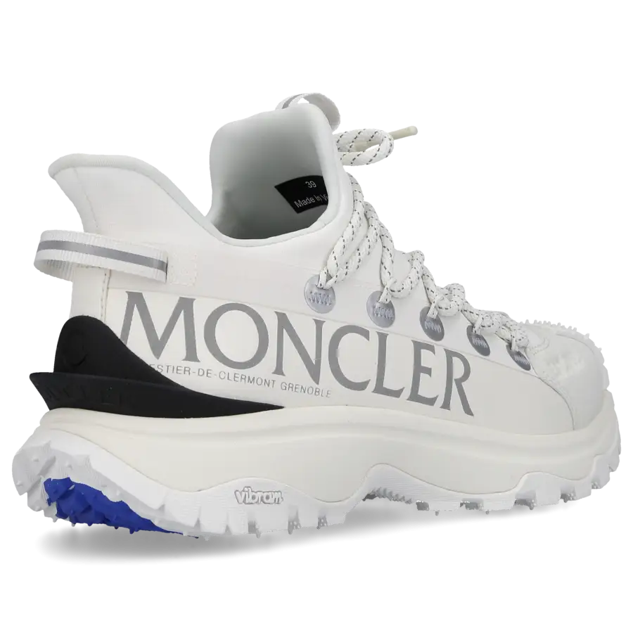 Moncler - Sneaker low TRAILGRIP LITE 2 Kalbsleder - weiß